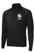 B Co 3-66 AR 1/2 Zip Raglan Performance Pullover