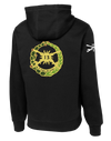 B Troop 2-13 CAV Poly/Cotton Blend Hoodie with Two Sleeve Print