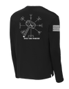 Bravo Battery 1-37 FA Fleece Pullover Crew with Two Sleeve Print