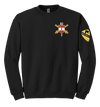 Bravo Battery 2-82 FA Blend Crewneck Sweatshirt with Greywolf on the Left Sleeve