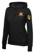 Bravo Battery 2-82 FA Ladies Poly/Cotton Blend Hoodie with Greywolf on the Left Sleeve