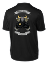 Bravo Battery 2-82 FA Competitor Tee with Greywolf on Left Sleeve