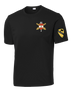 Bravo Battery 2-82 FA Competitor Tee with Greywolf on Left Sleeve