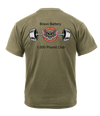 Bravo Battery 5-3 FA AR 670-1 Coyote Brown T-Shirt 1000 LB Club