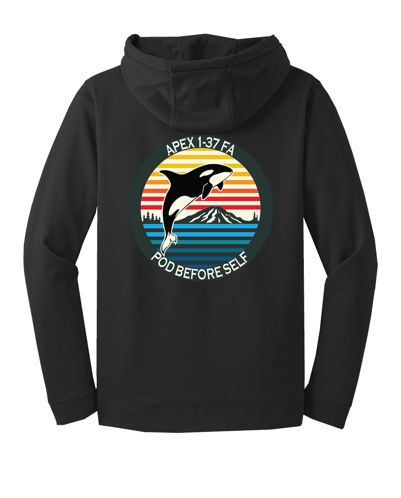 Alpha Battery 1-37 FAR Fleece Hooded Pullover