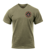286th Engineer Detachment 100% Cotton AR 670-1 Coyote Brown T-Shirt