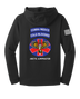 C Co 725 BSB Fleece Hooded Pullover with Right Sleeve Flag