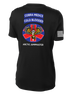 C Co 725 BSB Ladies Competitor Tee with Right Sleeve Flag