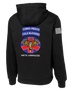C Co 725 BSB Poly/Cotton Blend Hoodie with Right Sleeve Flag