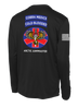 C Co 725 BSB Long Sleeve Competitor Tee with Right Sleeve Flag