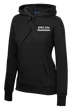 CI PLT C Co 502d IEW BN Ladies Poly/Cotton Blend Hoodie with Flag on Right Sleeve
