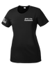 CI PLT C Co 502d IEW BN Ladies Competitor Tee with Flag on the Right Sleeve