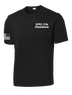 CI PLT C Co 502d IEW BN Competitor Tee with Flag on Right Sleeve