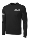 CI PLT C Co 502d IEW BN Long Sleeve Competitor Tee with Flag on Right Sleeve