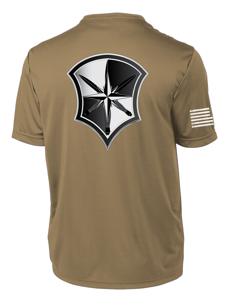 Capabilities Protection Detachment Competitor Tee with Right Sleeve Flag