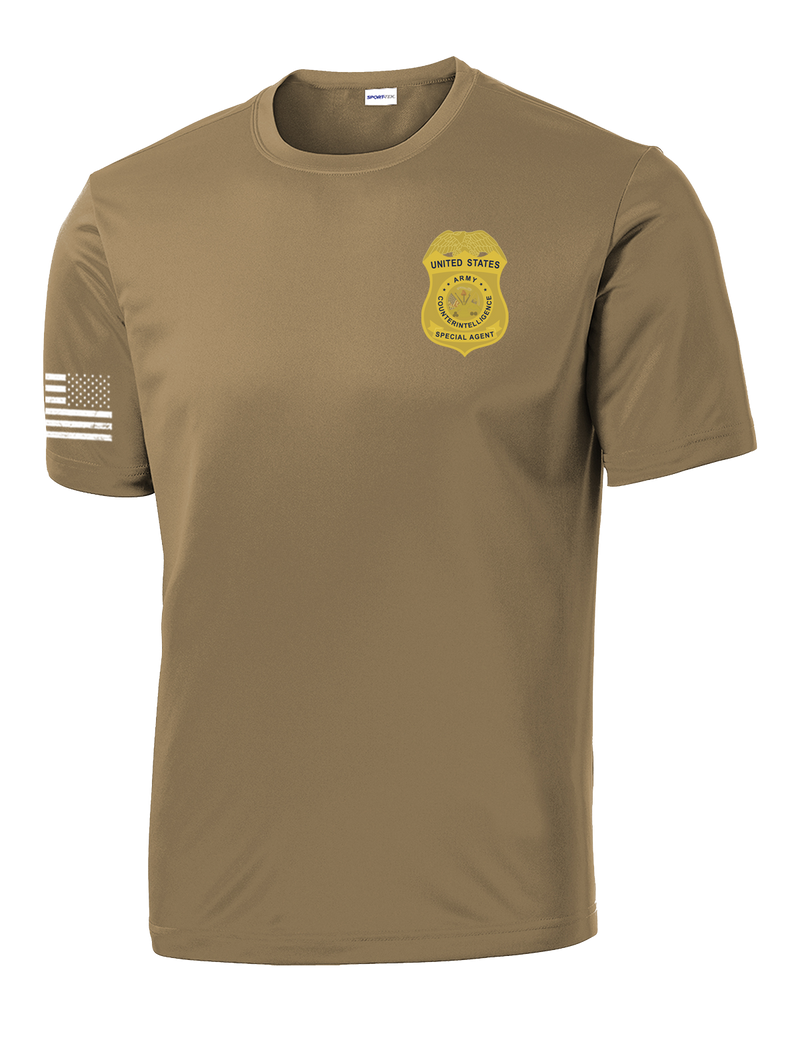 Capabilities Protection Detachment Competitor Tee with Right Sleeve Flag