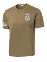 Capabilities Protection Detachment Competitor Tee with Right Sleeve Flag