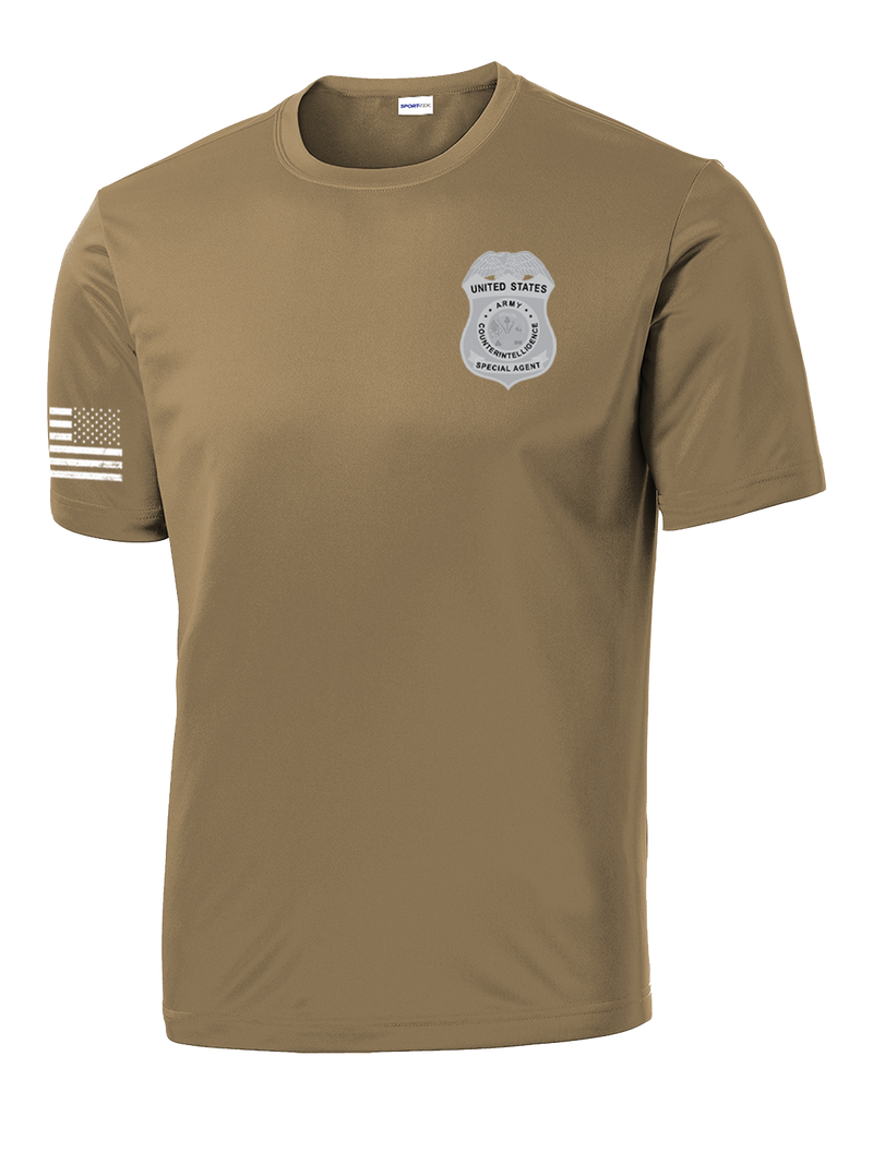 Capabilities Protection Detachment Competitor Tee with Right Sleeve Flag