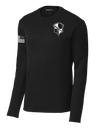 Capabilities Protection Detachment Fleece Pullover Crew with Right Sleeve Flag - Black