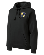 Capabilities Protection Detachment Poly/Cotton Blend Hoodie with Right Sleeve Flag - Black