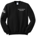 Chaos Company 373D MI BN Blend Crewneck Sweatshirt with Right Sleeve Flag
