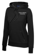 Chaos Company 373D MI BN Ladies Poly/Cotton Blend Hoodie with Right Sleeve Flag