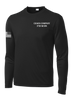Chaos Company 373D MI BN Long Sleeve Competitor Tee with Right Sleeve Flag