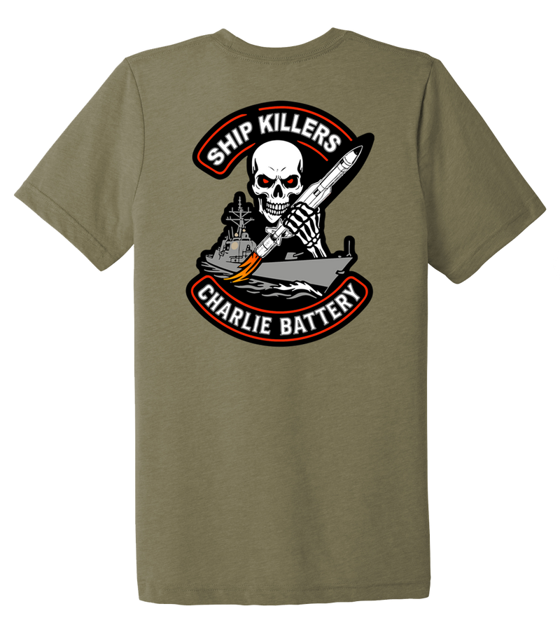 Charlie Battery 5-3 FA Unisex Triblend Short Sleeve Tee