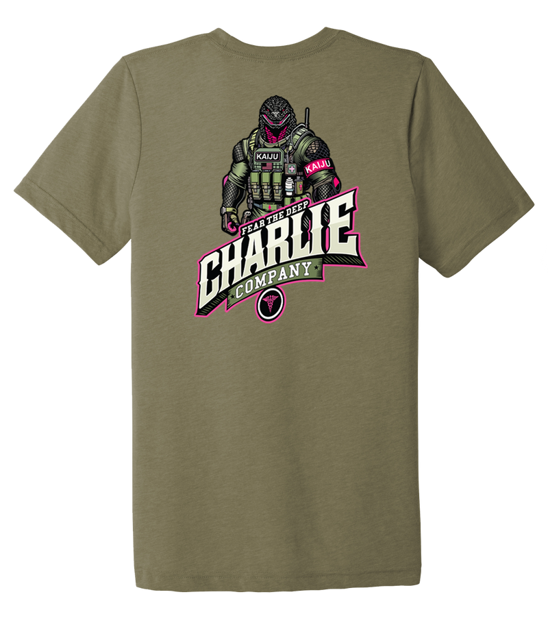 Charlie Company 1163D TF SPT BN Goin' In DEEP Ya'll Unisex Triblend Short Sleeve Tee