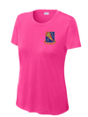 Charlie Company 1163D TF SPT BN Ladies Competitor Tee