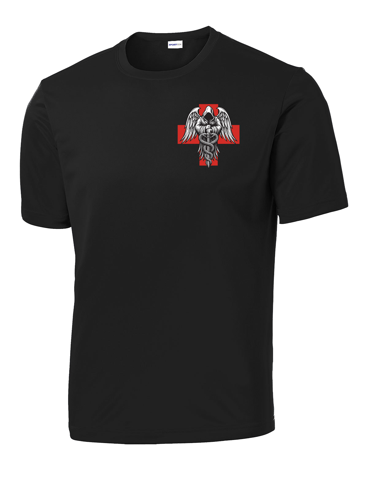 Charlie Med 2D BSB Competitor Tee - Clean Sleeves