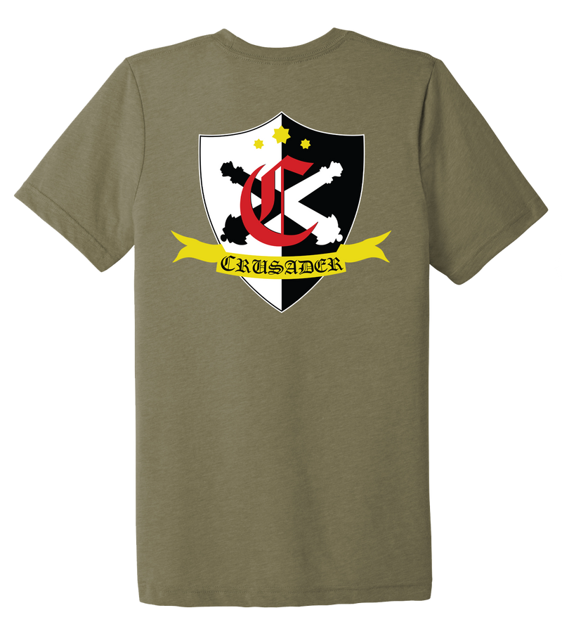 Charlie Battery 1-37 FAR Unisex Triblend Short Sleeve Tee