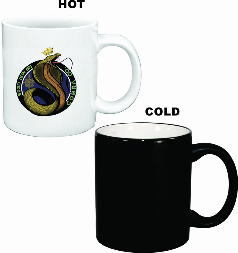 Cobra Company 502D IEW BN Logo Appearing Coffee Mug