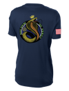 Cobra Company 502D IEW BN Ladies Competitor Tee with RWB Right Sleeve Flag