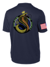 Cobra Company 502D IEW BN Competitor Tee with RWB Right Sleeve Flag