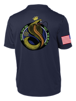 Cobra Company 502D IEW BN Competitor Tee with RWB Right Sleeve Flag