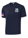 Cobra Company 502D IEW BN Competitor Tee with RWB Right Sleeve Flag