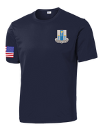 Cobra Company 502D IEW BN Competitor Tee with RWB Right Sleeve Flag