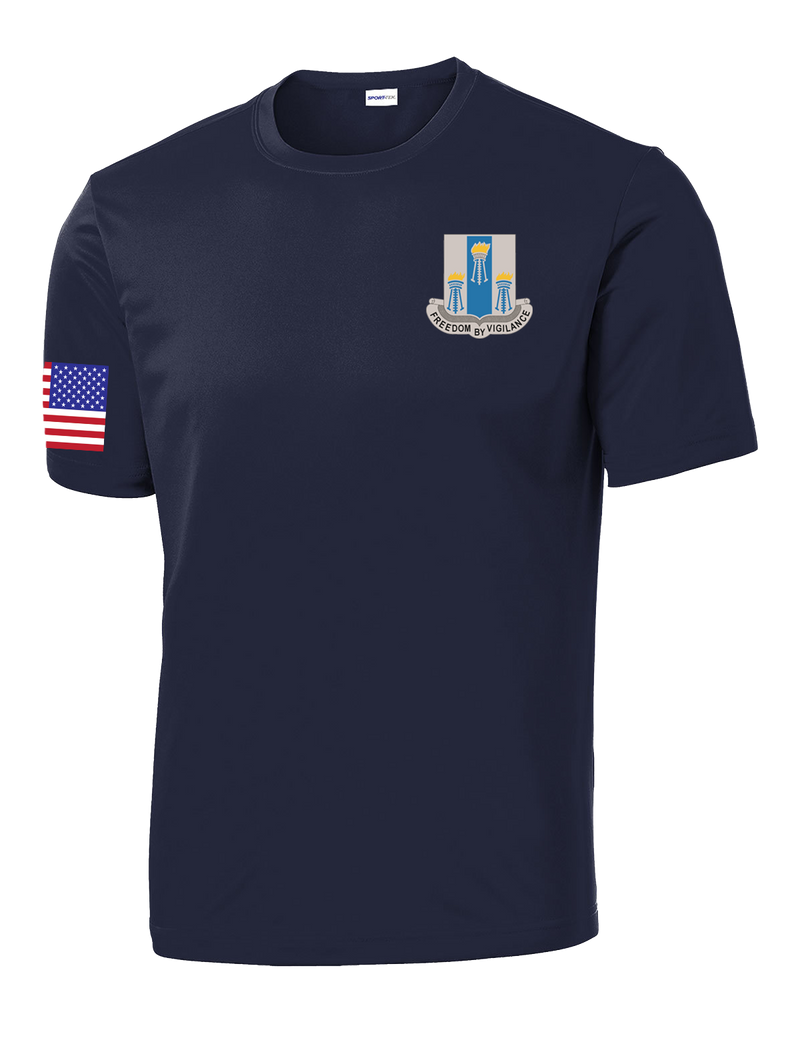 Cobra Company 502D IEW BN Competitor Tee with RWB Right Sleeve Flag