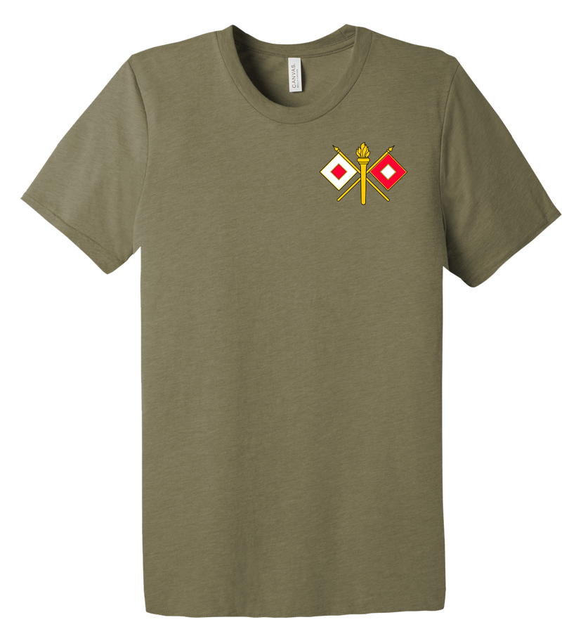 Commo Section A Bat 1-51 ADA Unisex Triblend Short Sleeve Tee