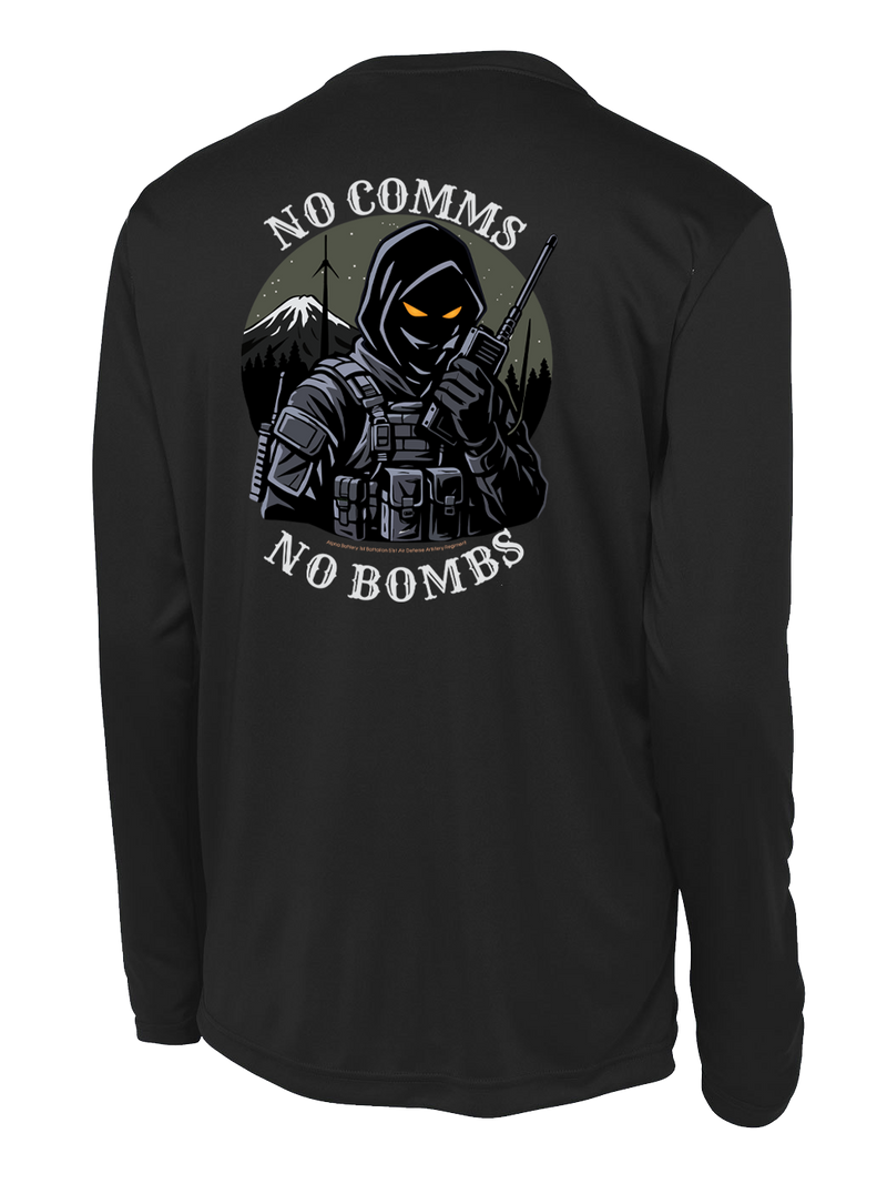 Commo Section A Bat 1-51 ADA Long Sleeve Competitor Tee