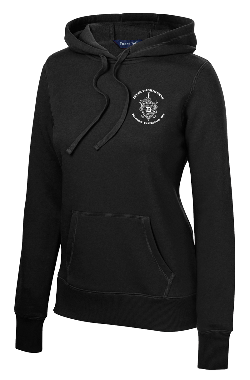 D Co 1-168th GSAB Ladies Poly/Cotton Blend Hoodie