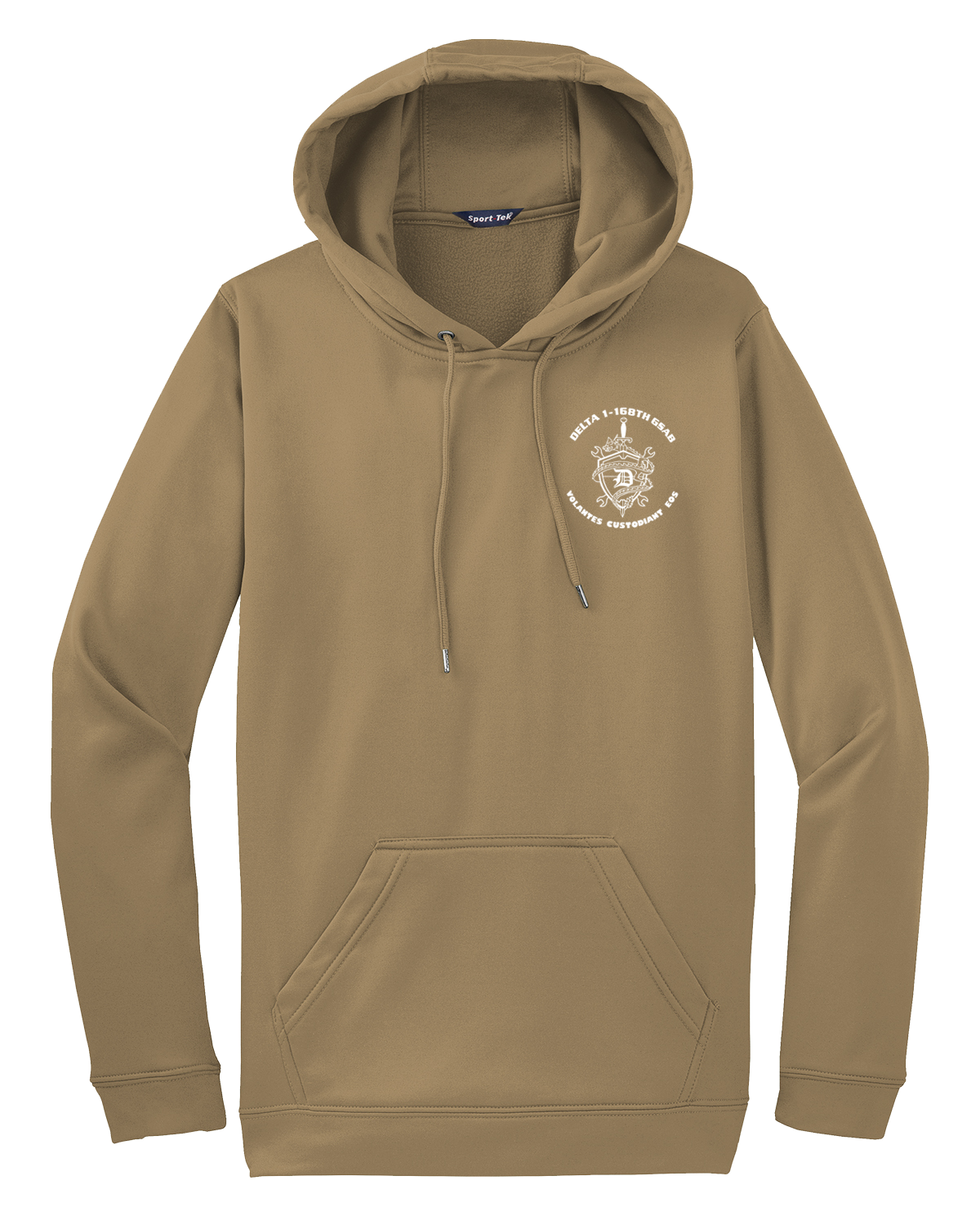 D Co 1-168th GSAB Fleece Hooded Pullover