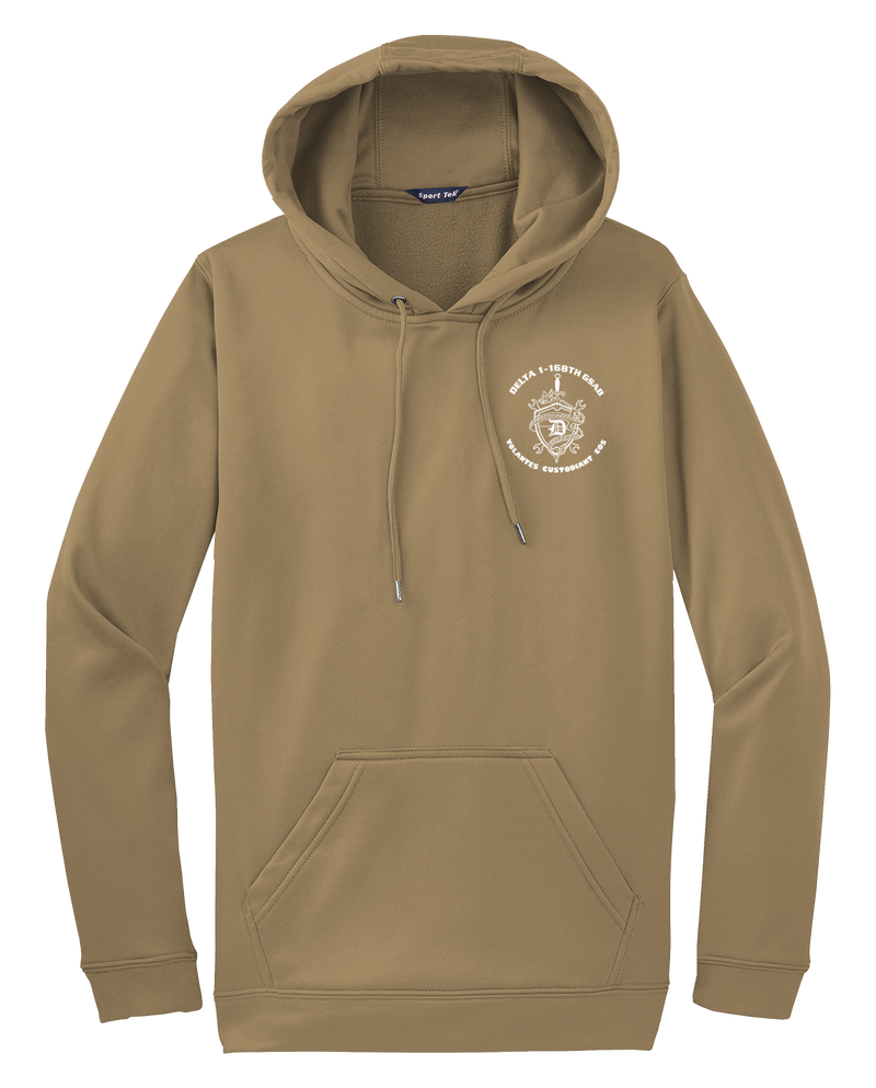 D Co 1-168th GSAB Fleece Hooded Pullover