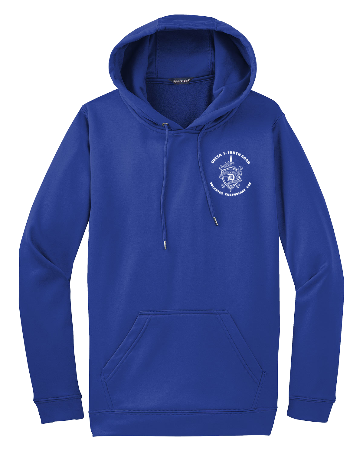 D Co 1-168th GSAB Fleece Hooded Pullover