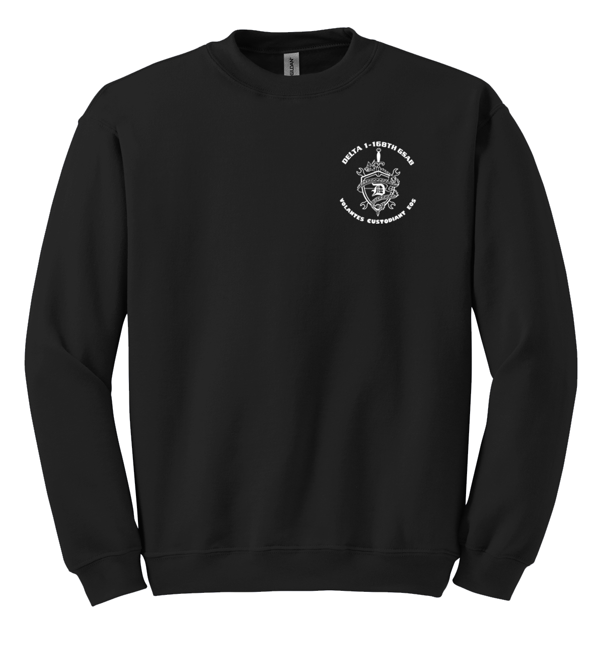 D Co 1-168th GSAB Blend Crewneck Sweatshirt