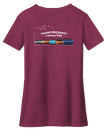 Thurston County Corvettes Women's V-Neck Tee