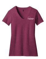 Thurston County Corvettes Women's V-Neck Tee