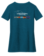 Thurston County Corvettes Women's V-Neck Tee