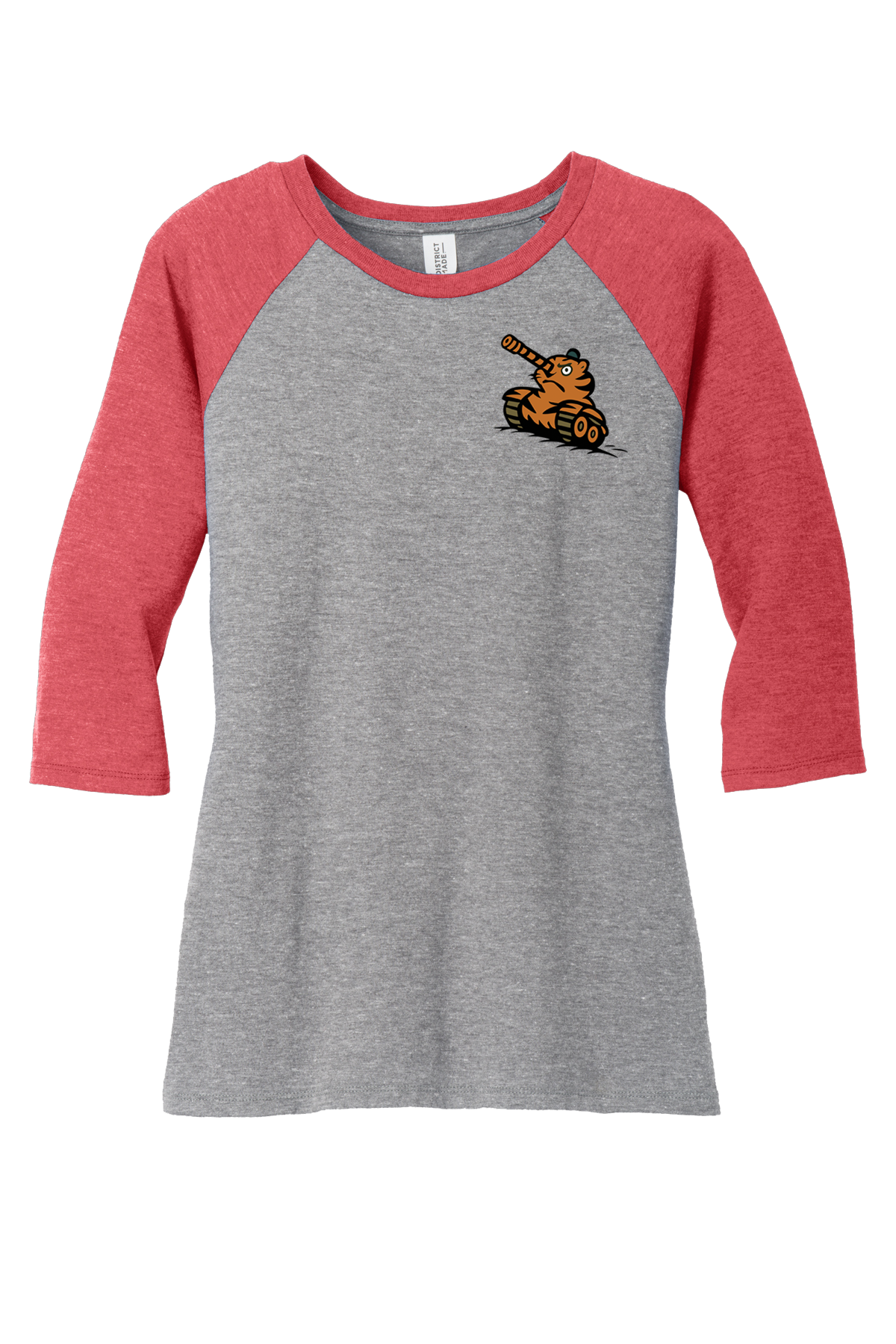 3-66 Armor Tank Design Women's 3/4-Sleeve Raglan